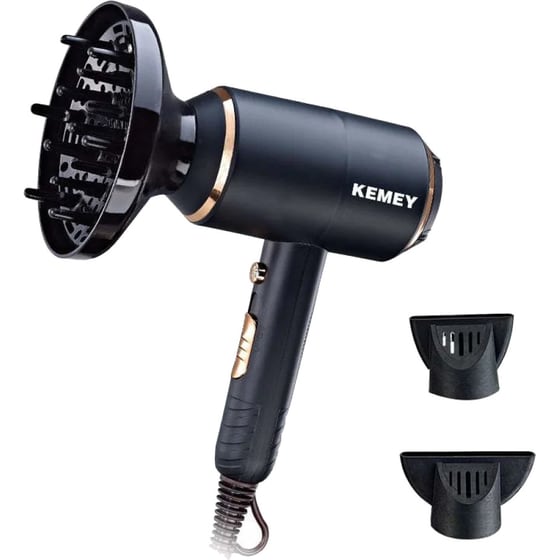 Σεσουάρ Μαλλιών KEMEI KM-8896 4000 W Μαύρο image 1