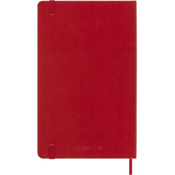 Ημερολόγιο Εβδομαδιαίο 2027 Moleskine 18Μ L Hardcover Κόκκινο image 5