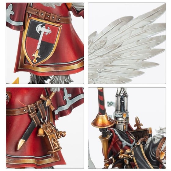 Kingdom Of Bretonnia: Lord On Royal Pegasus Warhammer GAMES WORKSHOP image 3