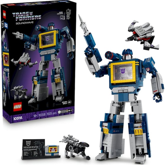 LEGO® Icons Transformers: Soundwave (10358) image 6