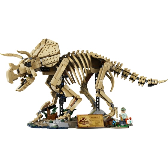 LEGO® Jurassic World Απολιθώματα Δεινοσαύρων: Τρικεράτοπας (77985) image 5