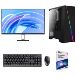 Desktop Vengeance Vanguard X3 (Ryzen 5-5600GT/8GB/256GB SSD/Radeon Vega 7 Graphics/Win11Home) & Xiaomi A27i Monitor 27'' & Trust Primo Ασύρματο Πληκτρολόγιο/Ποντίκι & BitDefender Total Security