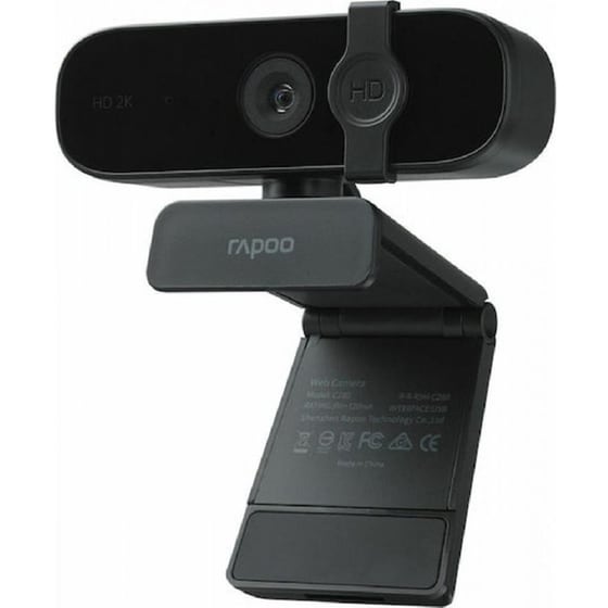 Rapoo XW2K Full HD 2K Webcam - Μαύρο image 2
