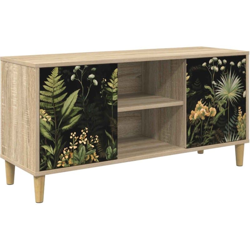 Έπιπλο Τηλεόρασης VidaXL RHENEN 102 x 33 x 50 cm - Sonoma Δρυς