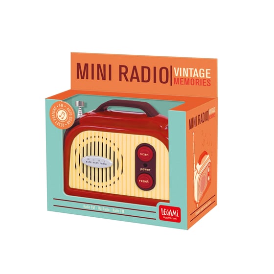 Legami Milano Portable Mini Radio image 1