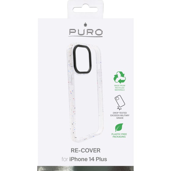 Θήκη Apple iPhone 14 Plus - Puro Cover Recover - Διάφανο image 3