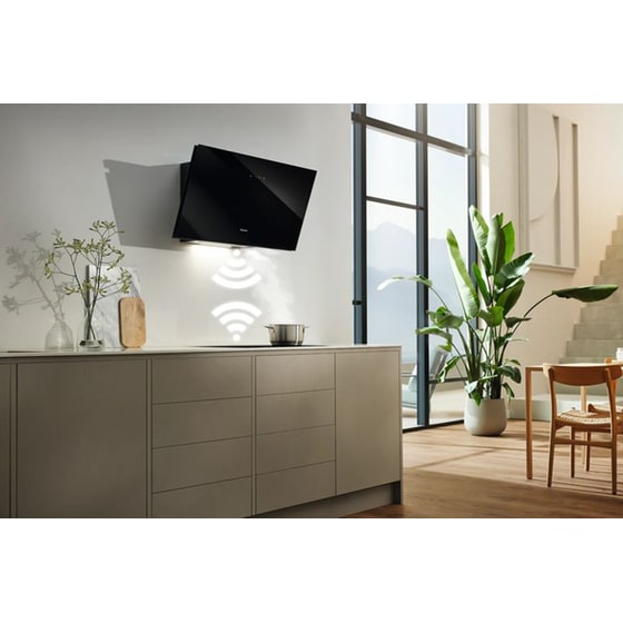 MIELE DAH 2960 90 cm Μαύρο Καμινάδα - Τζάκι Απορροφητήρας image 4