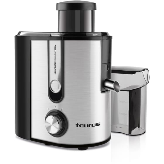 TAURUS Liquafruits Pro Compact 600 W Inox Ηλεκτρικός Αποχυμωτής image 0