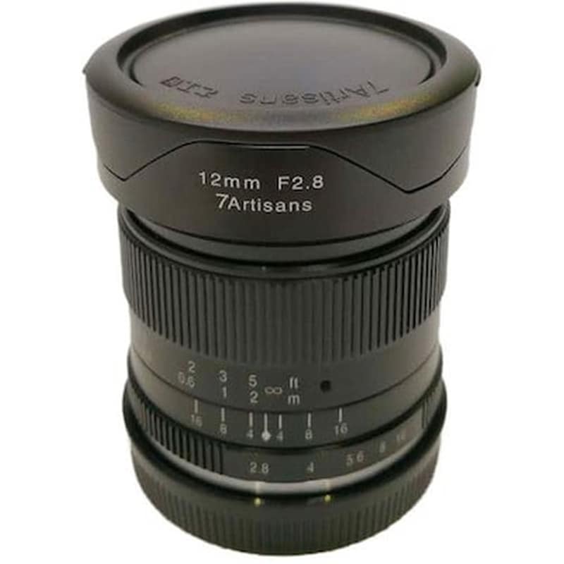 7artisans 12mm F/2.8 Photoelectric Lens For Canon Ef-m (black)