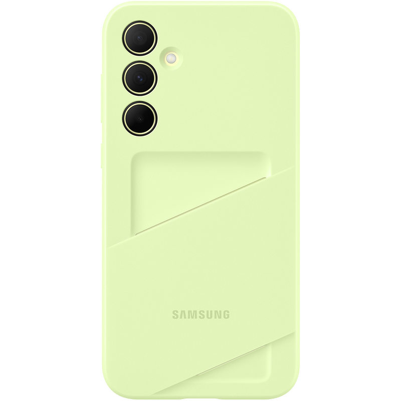 Θήκη Samsung Galaxy A35 5G - Samsung Card Slot - Lime SAMSUNG