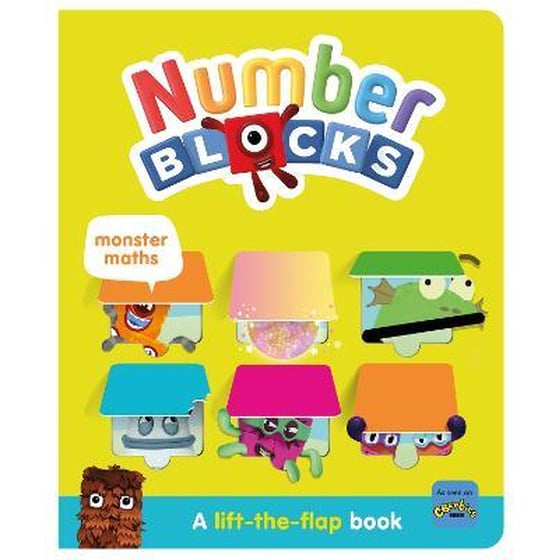 Numberblocks Monster Maths: A Lift the Flap Book image 0