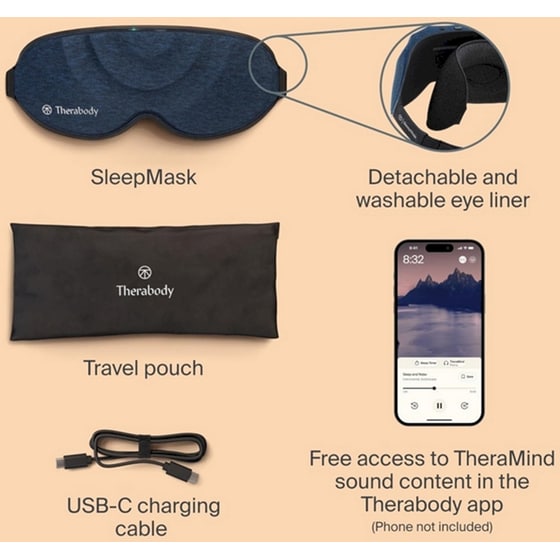 Συσκευή Μασάζ Για Πρόσωπο Therabody SleepMask image 11