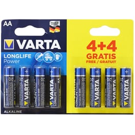 Varta Αλκαλικές Μπαταρίες Longlife Power LR06 AA 1.5V 8τμχ