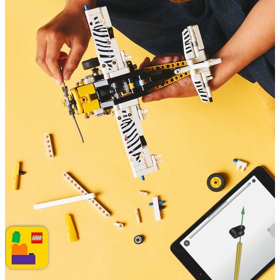 LEGO® Technic Μικρό Αεροπλάνο, Παιχνίδι-αεροπλάνο (42198) image 7