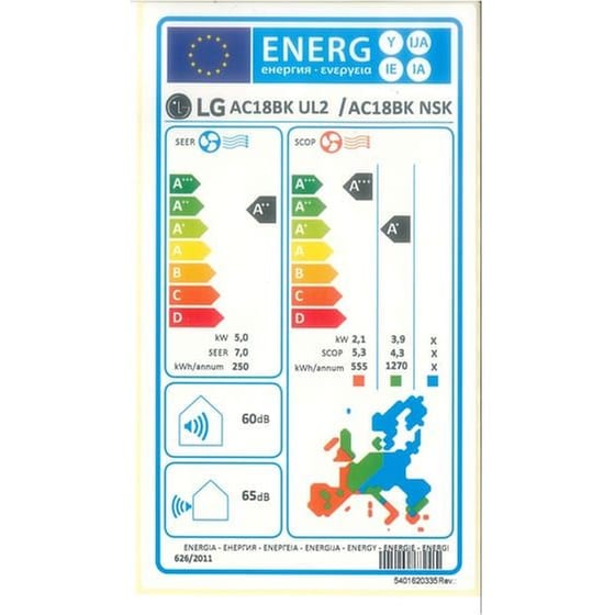 LG ArtCool Mirror AC18BK.NSK/AC18BK.UL2 Κλιματιστικό Inverter 18.000 BTU A++/A+++ με Ιονιστή & WiFi image 10