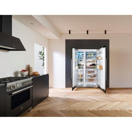 BERTAZZONI RFL4560S5FPNS No Frost 602 Lt Εντοιχιζόμενο Ψυγείο Ντουλάπα image 3