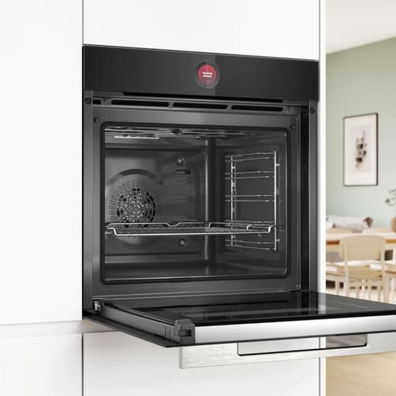 BOSCH HBG7742B1 71 Lt Μαύρο Εντοιχιζόμενος Φούρνος Άνω Πάγκου image 2