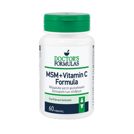 Ειδικό Συμπλήρωμα Doctor's Formulas Msm και Vitamin C Formula - 60 κάψουλες
