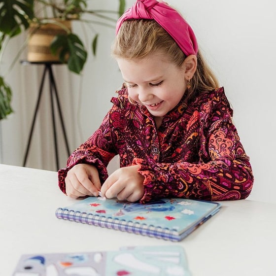 Βιβλίο Ζωγραφικής Totum Frozen Sticker Number Pad image 5