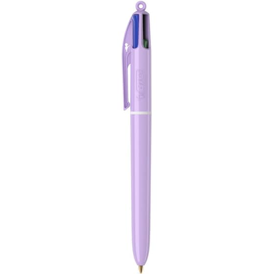 Στυλό Διαρκείας Bic 4 Color Pastel 1.0 mm (1 Τεμάχιο) image 1