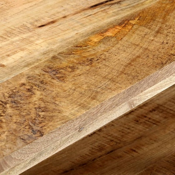Έπιπλο Τηλεόρασης VidaXL από Ξύλο 130x40x40cm - Kαφέ/Μαύρο image 4