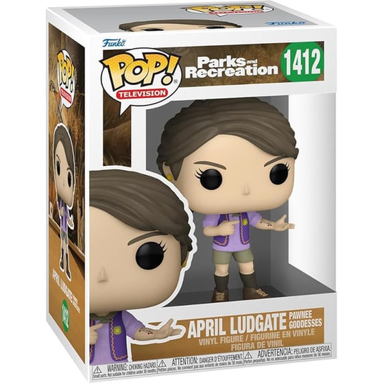 Funko Pop! Television - Parks and Recreation - April Ludgate #1412 image 1