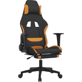 Καρέκλα Gaming VIDAXL 3143747 με Υποπόδιο - Μαύρο
