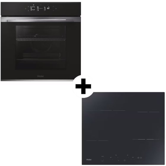 HAEIR H6ID25G3HTX & HAH64EXCP 78 Lt Εντοιχιζόμενο Σετ Φούρνος και Εστία image 0