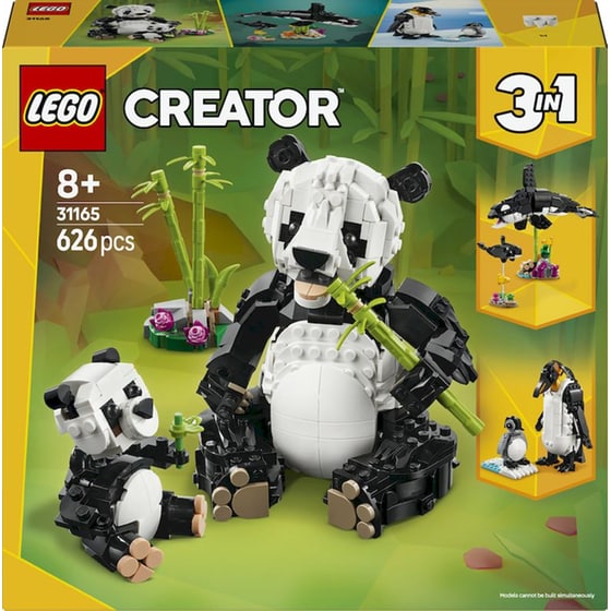 LEGO® Creator 3σε1 Άγρια Ζώα: Οικογένεια Πάντα (31165) image 0