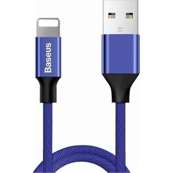 Καλώδιο φόρτισης Baseus USB-A σε Lightning Yiven 2Α 1.2m - Μπλε image 0