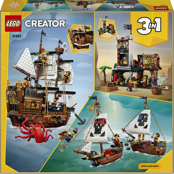 LEGO® Creator 3in1 Iconic Pirate Ship (31387) image 8