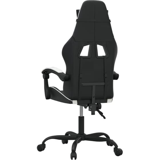 Καρέκλα Gaming VIDAXL 349596 από Τεχνητό Δέρμα - Μαύρο image 3