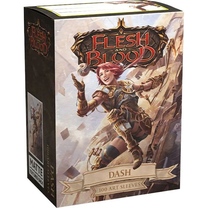 DRAGON SHIELD Dragon Shield Art Sleeves Standard Size - Flesh And Blood: Dash (100 Sleeves)