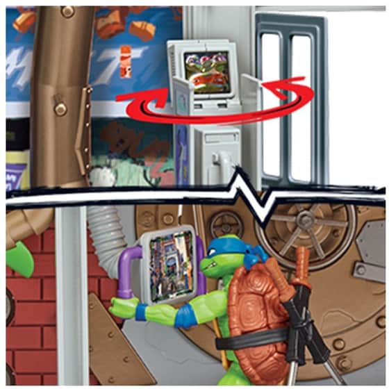 Χελωνονιντζάκια Giochi Preziosi Playset Sewer Lair Tmnt Movie image 7
