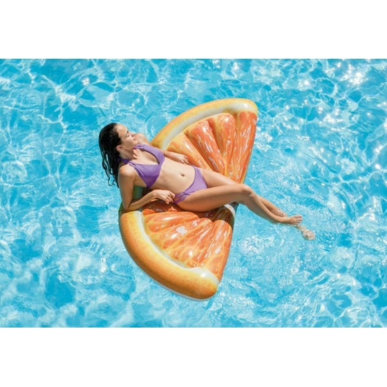 Στρώμα Θαλάσσης Intex Φέτα Πορτοκάλι 178 cm - Πορτοκαλί image 4