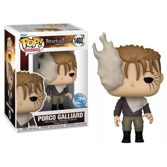 Funko Pop! Animation - Attack on Titan - Porco Galliard #1402 image 0