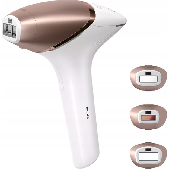 Αποτριχωτική Μηχανή PHILIPS Lumea BRI973/00 με Τεχνολογία IPL για Σώμα & Πρόσωπο Χρυσό/Λευκό image 1