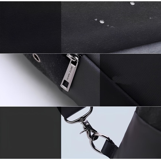 Τσάντα Crossbody Arctic Hunter XB0058-BK -3,7lt - Μαύρη image 3