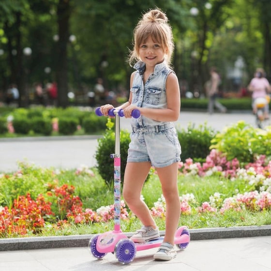 Παιδικό Πατίνι Τρίτροχο AS Scooter Plus Frozen με Φωτιζόμενες Ρόδες image 2