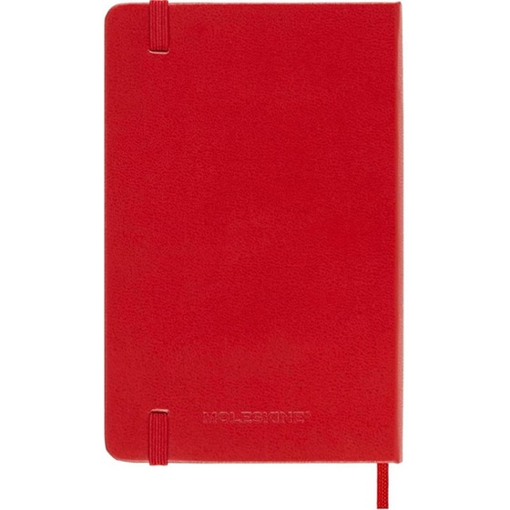 Ημερολόγιο Εβδομαδιαίο Moleskine 2025-2026 18Μ Pocket Scarlet Red Hard image 2