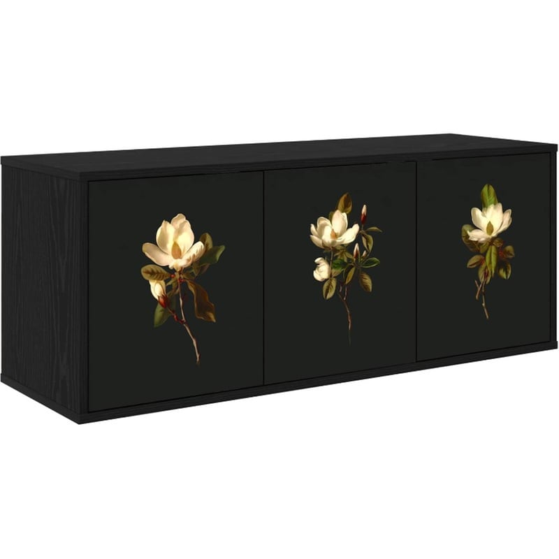 Έπιπλο Τηλεόρασης VidaXL BREMEN Επιτοίχιο 102 x 33 x 40 cm - Μαύρη Δρυς