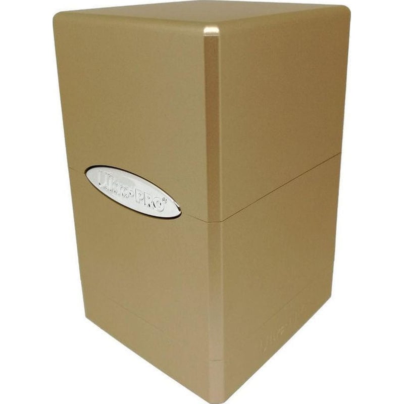 ULTRA PRO Ultra Pro Deck Box Satin Tower Metalic Caramel