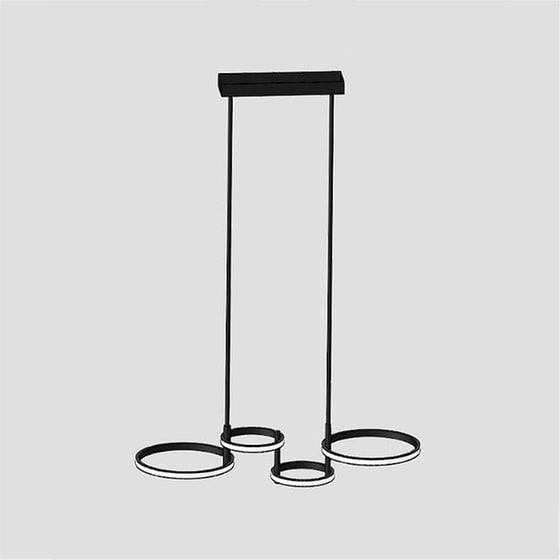 Φωτιστικό Οροφής Led Eurolamp 144-10031 από Αλουμίνιο - Μαύρο image 2