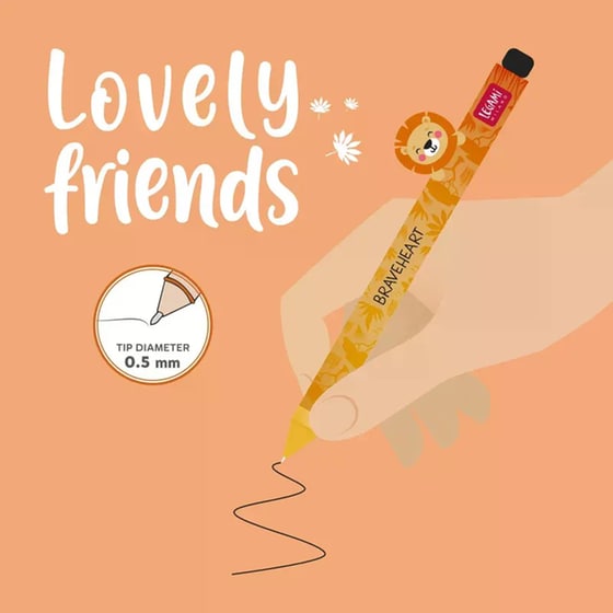 Στυλό Gel Legami Lovely Friends Monster 0.5mm image 2