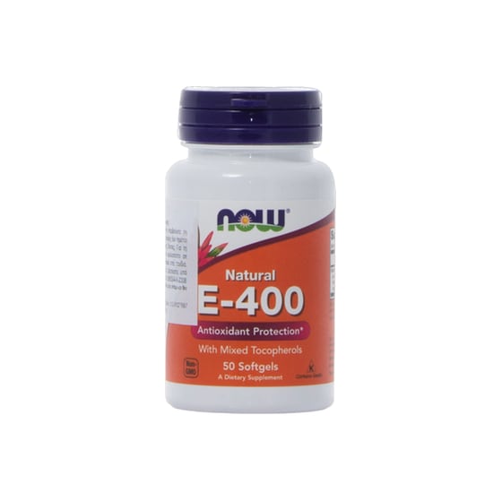 Now Natural E 400IU - 50 κάψουλες image 0