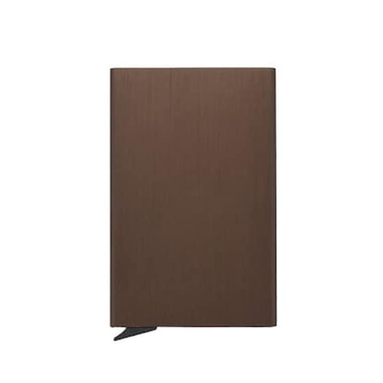 Vnc Καρτοθήκη Για Πιστωτικές Κάρτες Rfid Καφέ image 0