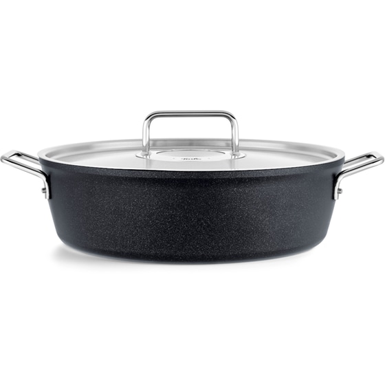 Κατσαρόλα Ρηχή FISSLER ADAMANT από Αλουμίνιο 28 cm 4.3 L - Μαύρο image 0