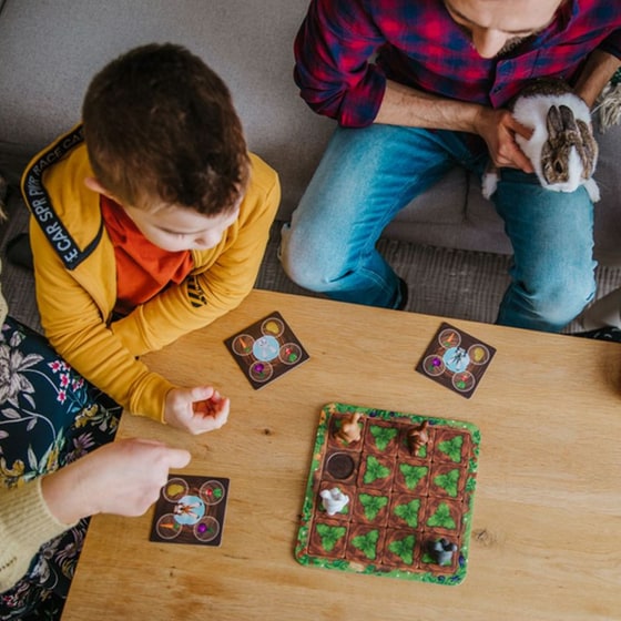 Grabbit Τα Πεινασμένα Λαγουδάκια Επιτραπέζιο (Smart Games) image 1