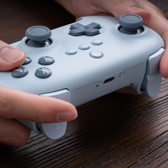 8Bitdo Ultimate C Ασύρματο Controller για Switch - Μπλε image 5