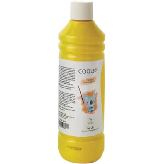 Χρώμα Τέμπερα Coolbee 500Ml Κίτρινο image 0